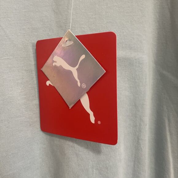 NWT Girl’s Puma Jersey Sleeveless Romper Size L (10/12) Turquoise $30 Orig - Picture 5 of 6